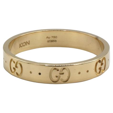 anello gucci oro ceramica diamanti|Anello in oro 18 carati Icon GUCCI da donna .